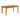 Alaterre Furniture Outdoor Wood Dining Table