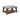 Brookside 36"W Wood with Concrete-Coating Coffee Table