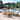6 Piece Set, Weston Table with 4 Chairs, 10-Foot Rectangular Umbrella Navy