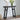 Alaterre Furniture Lawas Wood Console Table, Black