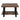 Pomona 27" Metal and Wood Square Coffee Table