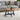 Alaterre Furniture Round Coffee Table, Walnut