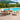 6 Piece Set, Okemo Table with 4 Chairs, 10-Foot Rectangular Umbrella Hunter Green
