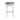 Clara Swivel Bar Height Stool, White