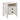 Arden 2-Drawer Wood Nightstand, Driftwood White