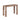 Woodstock Acacia Wood with Metal Inset Media Console Table, Brushed Driftwood