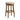 Ellie Bar Height Stool, Brown