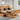 Harmony Full Wood Platform Bed with Storage Drawers, Cinnamon