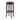Natick Bar Height Stool, Distressed Walnut