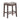 Williston Counter Height Stool, Dark Brown, Set of 2
