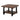 Pomona 27" Metal and Wood Square Coffee Table