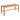 Alaterre Newport 40in Wood Bench with Rope Seat