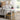Alaterre Furniture Calais Side Table, White