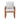 Weston Eucalyptus Wood Outdoor Dining Chairs with Gray Cushions, Set of 2