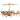 8 Piece Set, Okemo Table with 6 Chairs, 10-Foot Auto Tilt Umbrella Tan