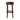 Natick Bar Height Stool, Distressed Walnut