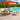 6 Piece Set, Okemo Table with 4 Chairs, 10-Foot Rectangular Umbrella Orange