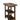 Pomona Metal and Wood 2-Shelf End Table