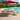 8 Piece Set, Okemo Table with 6 Chairs, 10-Foot Auto Tilt Umbrella Red
