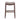 Williston Bar Height Stool, Dark Brown