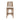 Ellie Bar Height Stool with Back, Brown