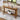 Alaterre Furniture 56in Wood Console Table, Oak