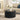 Alaterre Furniture Amos Round Coffee Table, Black