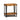 Ryegate Natural Solid Wood with Metal End Table, Natural