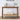 Alaterre Calais Wood Console Table, Chestnut