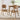 Alaterre Furniture Set of 2 Dining Chairs, Pecan