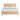 Alaterre Furniture 4Pc Queen Bedroom Set, Light