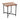 Rivers Edge 22" Acacia Wood and Acrylic End Table