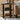 Pomona Metal and Wood 2-Shelf End Table