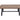Adam 48"L Solid Wood Coffee Table