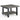 Pomona 27" Metal and Wood Square Coffee Table, Slate Gray
