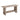 Castleton Mango Wood 40"W Bench and Coat Hook with Shelf