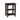 Shaker Cottage 2 Shelf End Table, Chocolate