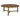Alaterre 44-inch Newbury Round Coffee Table, Pecan