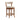 Hanover Swivel Counter Height Bar Stool, Weathered Brown and Beige