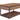 Claremont 42"L Rustic Wood Coffee Table with Low Shelf