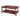 Country Cottage 42"L Coffee Table, Red Antique Finish