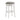 Clara Swivel Bar Height Stool, White