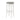 Natick Bar Height Stool, White, Set of 2