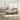 5pc King Arden Wood Bedroom Set with Two 2 Drawer Nightstands Light Driftwood - Alaterre Furniture