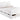 Harmony Full Wood Platform Bed with Storage Drawers, White