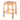 Alaterre Newport 24-Inch Bar Stool with Rope Seat