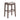 Williston Bar Height Stool, Dark Brown