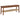 Alaterre Calais 48in Acacia Wood Bench, Chestnut