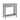 Coventry 32" Wood Entryway/Console/Sofa Table with Drawer and Shelf, Gray