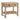Arden 2-Drawer Wood Nightstand with Open Shelf